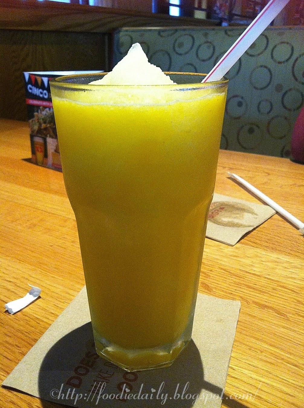 Foodie Daily Decent Frozen Mango Lemonade But Lousy BBQ Ribs At Applebee's