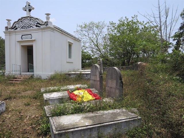 El olvidado cementerio de soldados españoles en el centro de Vietnam 