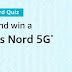 Amazon Oneplus Nord Quiz Answers - Win Oneplus Nord 5G