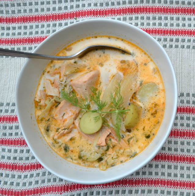 Springtime Salmon and Fennel Chowder The View from Great Island