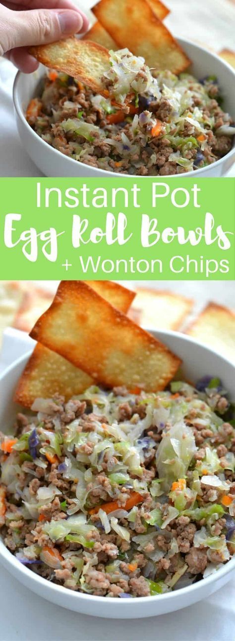 Egg Roll Bowls - Keto Dinner Recipes