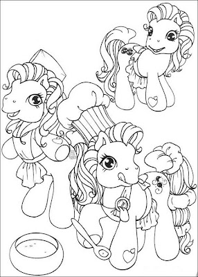  Pony Coloring Sheets on My Little Pony Coloring Pages For New Creativity Exercise