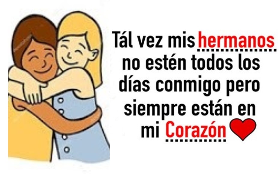 REFLEXIONES DE AMOR: Hermanos queridos, aunque no estén siempre conmigo ...