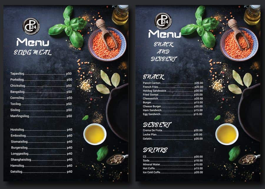 Contoh Daftar Menu Makanan Dan Minuman Di Cafe Daftar Ini Images