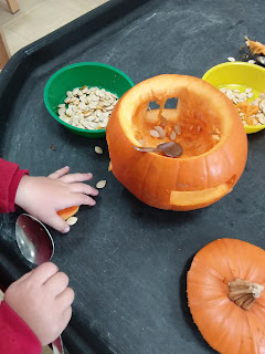 Exploring the Pumpkins, Copthill School