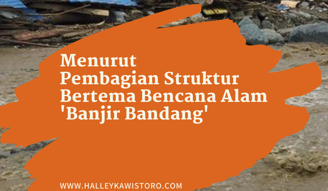 Contoh TEKS EKSPLANASI Menurut Pembagian Struktur Bertema Bencana Alam