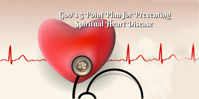 God has a plan for preventing spiritual heart disease. This 1-minute devotion explains. #BibleLoveNotes #Bible