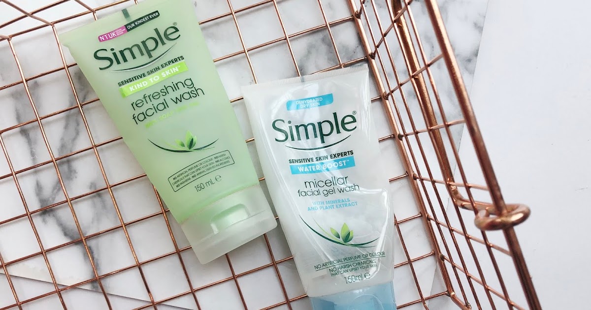 simple water boost micellar facial wash review