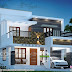 1615 square feet 3 bedroom modern flat roof house