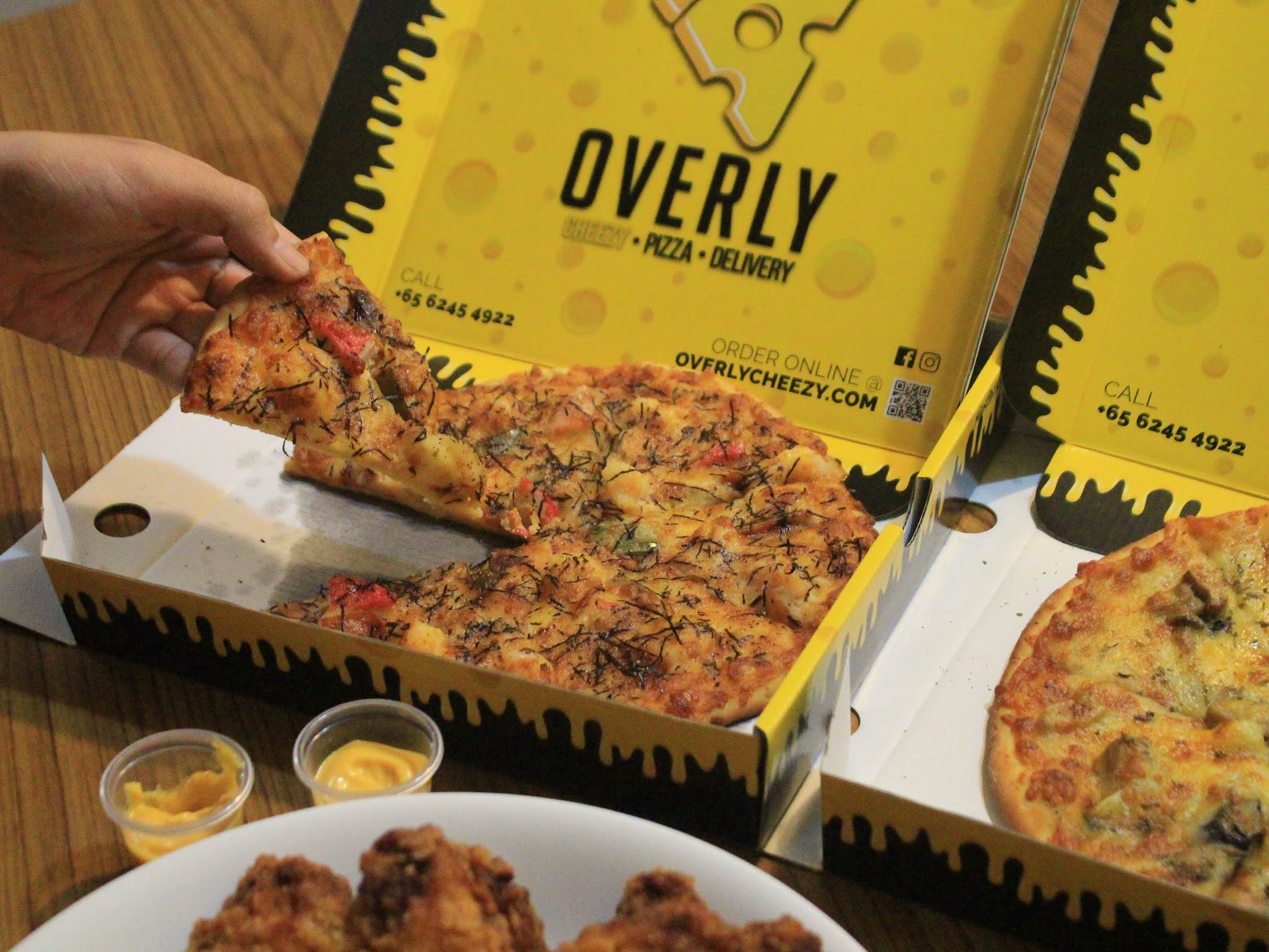 New hidden gem in Hougang: Overly Cheezy Pizza - Dawn Chan - Singapore ...