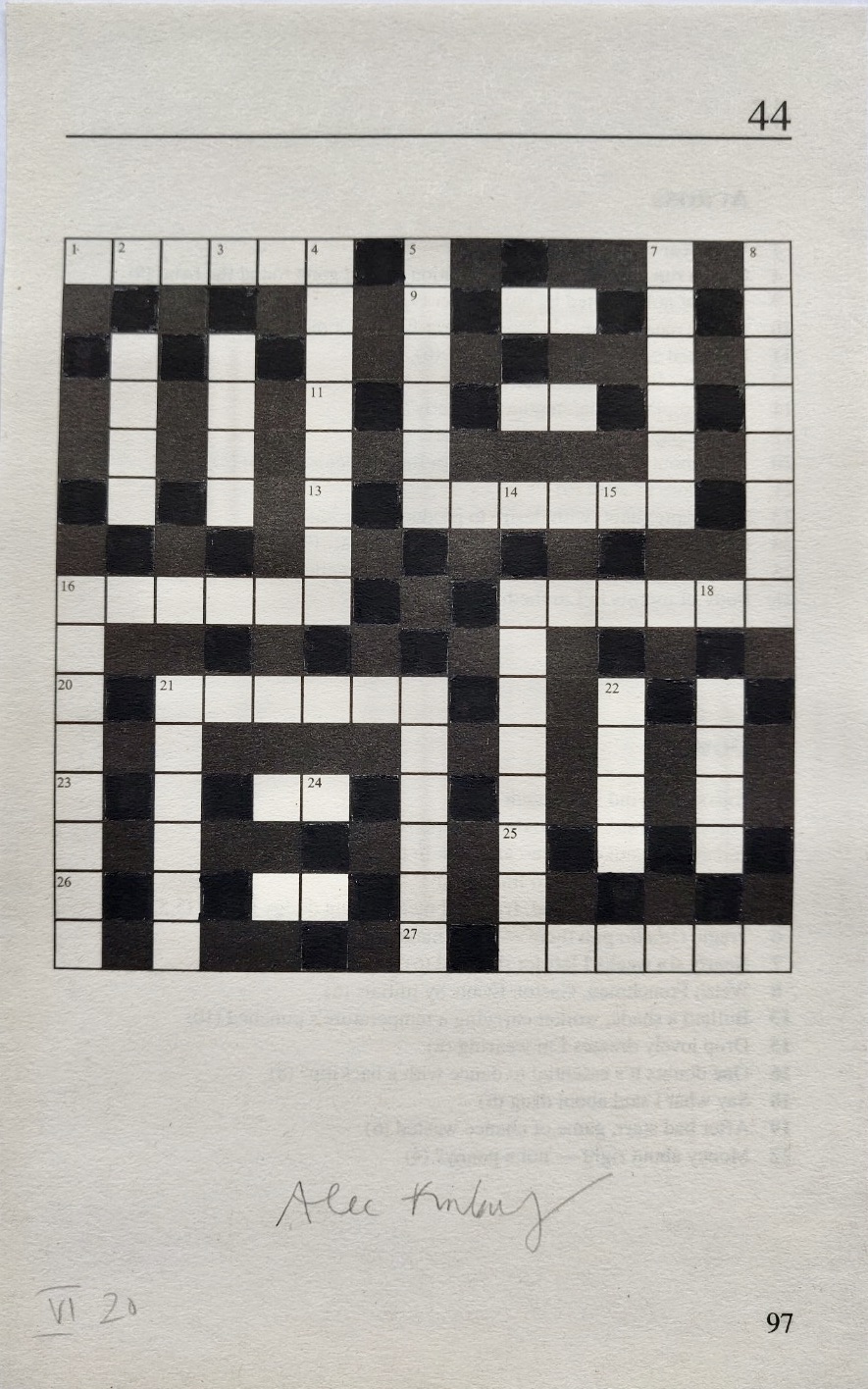 Day of Access crossword drawings