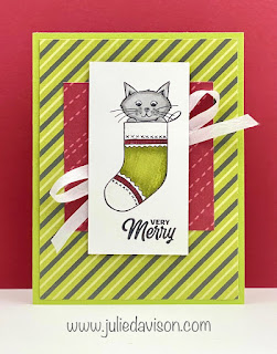 This or That? Stampin' Up! Sweet Stockings Christmas Projects ~ www.juliedavison.com #stampinup ~ July-December 2021 Mini Catalog