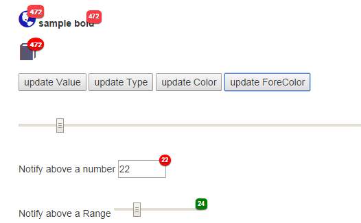 Html Notification Orb GeeksMSDN: Create a Notification indicator custom element tag, which ...