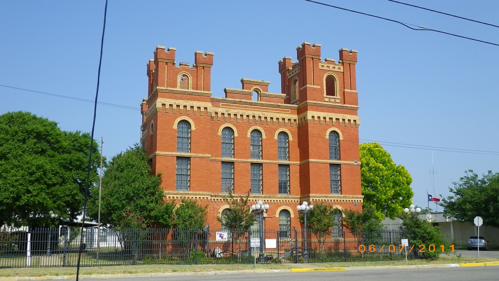 Texas Courthouse Tour Epic Summer Road trip 6/7/11 San Saba, Brady, Paint Rock, San Angelo