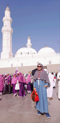 pengalaman saya dan suami keistimewaan sholat di masjid quba nurul sufitri mom lifestyle blogger umroh plus istanbul turki alhijaz indowisata travel tour traveling culinary