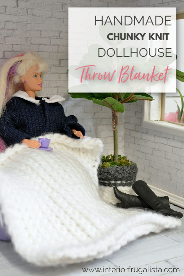 crochet dollhouse blanket