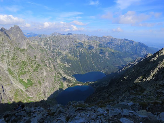 Czarny Staw pod Rysami i Morskie Oko stawy