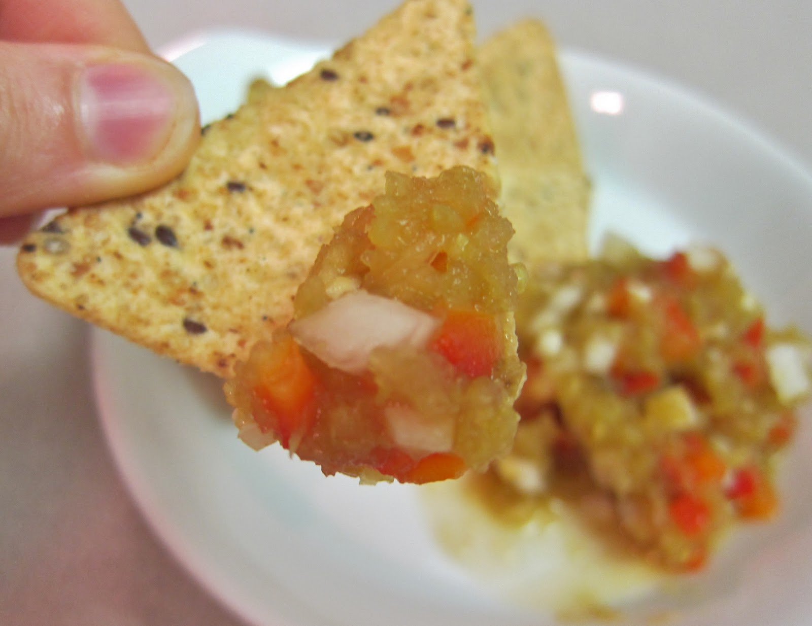 The Vegan Chronicle SweetandSour GreenTomato Salsa