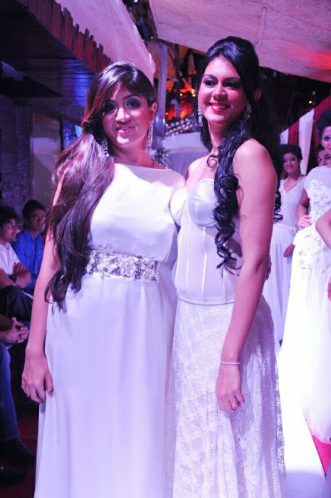 poonam kaur rwalk in white dress at sheesha sky launch hot images