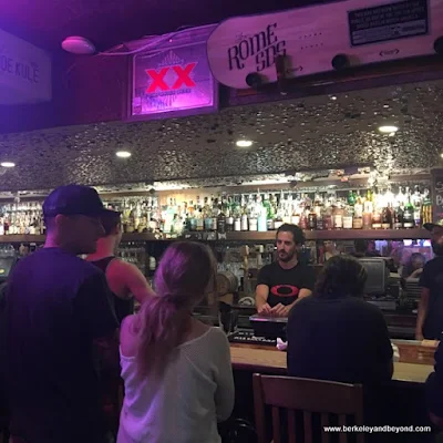 bar at Clocktower Cellar at Petra’s Bistro & Wine Bar in Mammoth Lakes, California