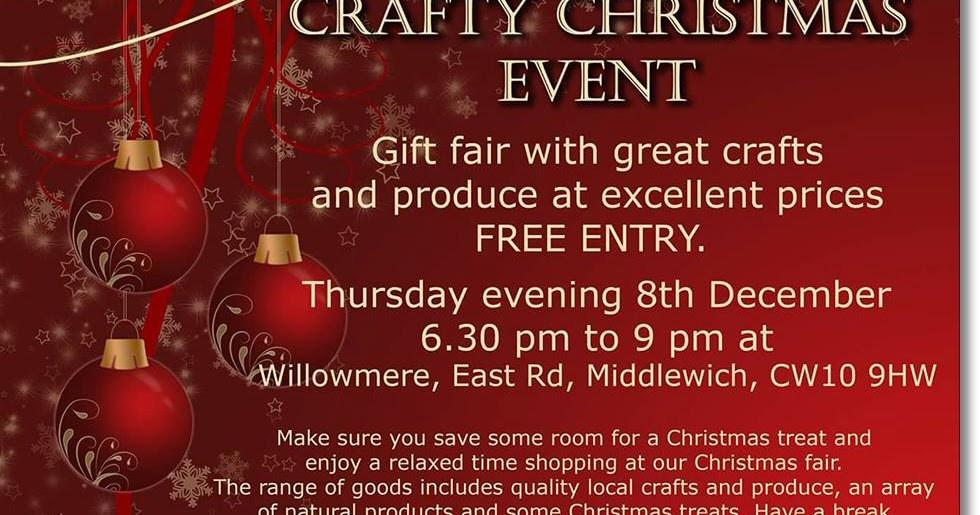 THE MIDDLEWICH DIARY A CRAFTY CHRISTMAS AT WILLOWMERE 2016 (ARCHIVED)