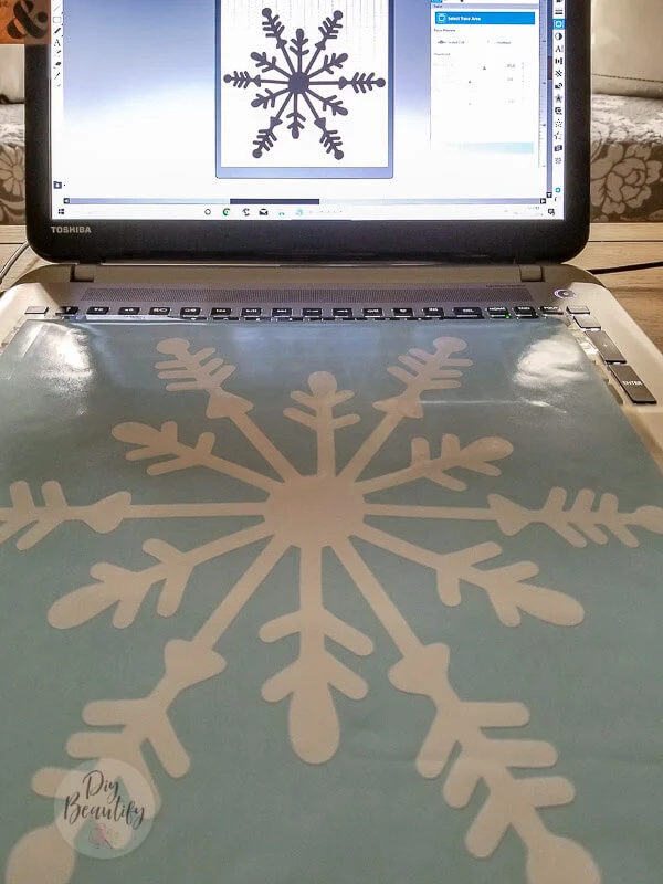 create snowflake in Silhouette
