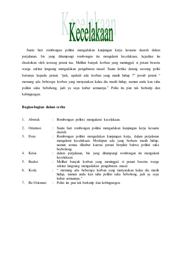 Contoh Anekdot Bahasa Jawa