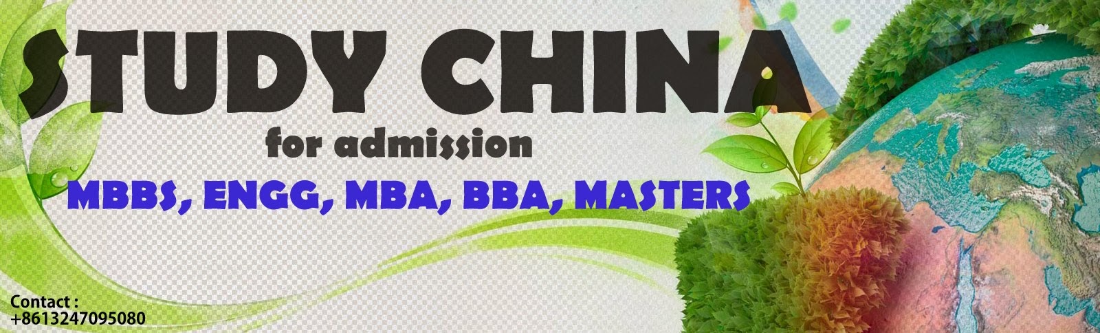 STUDY CHINA - for admission