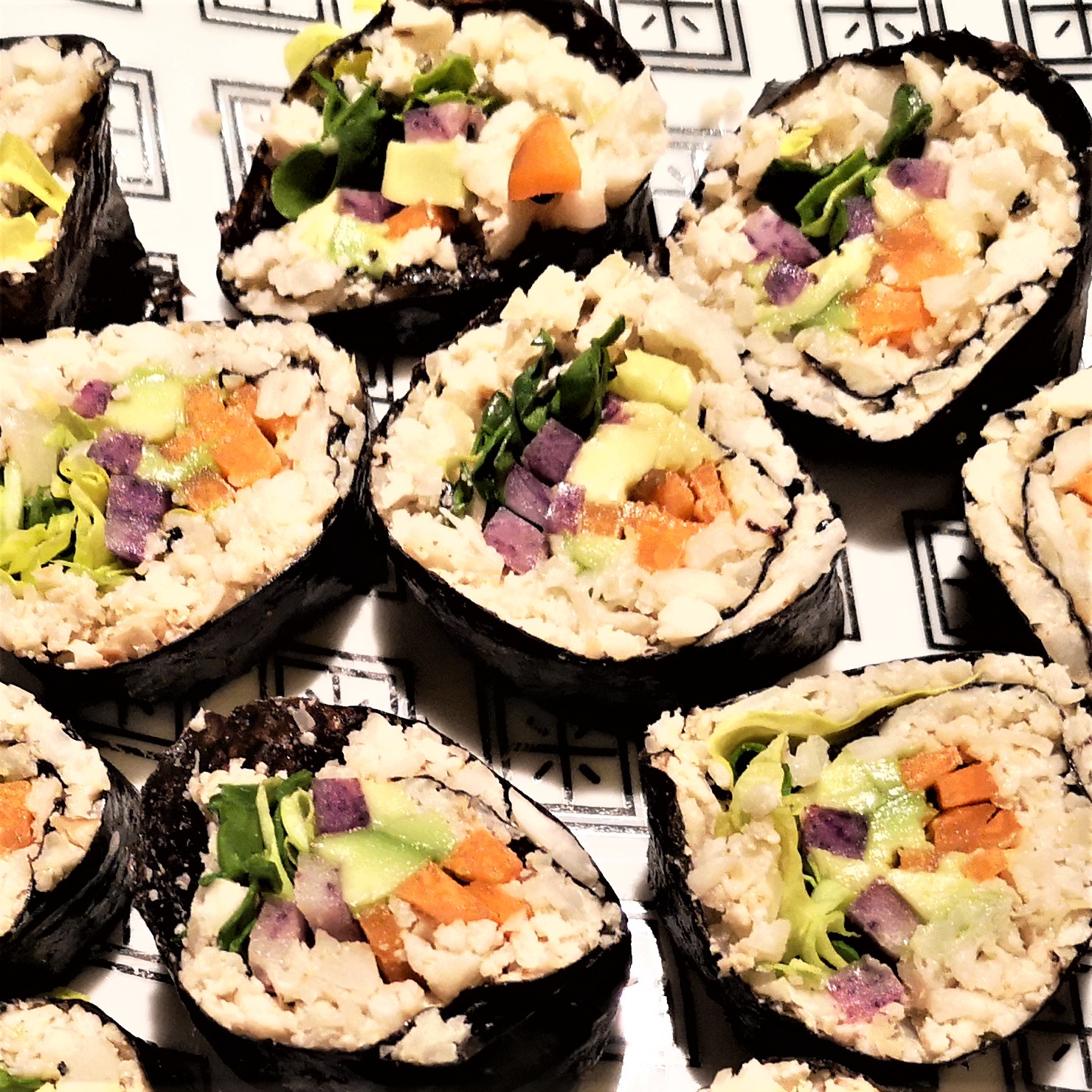 Sushis et Makis Low Carb végétariens à nouveau sur notre table