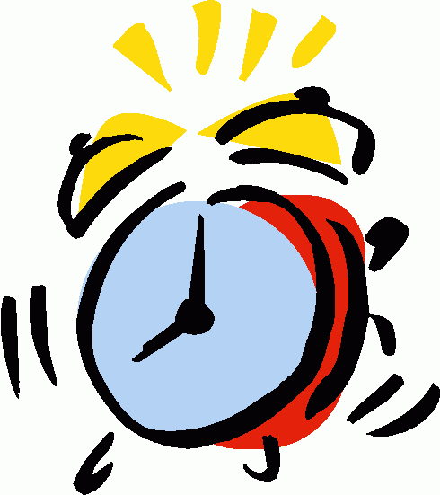 free animated alarm clock clipart - photo #34