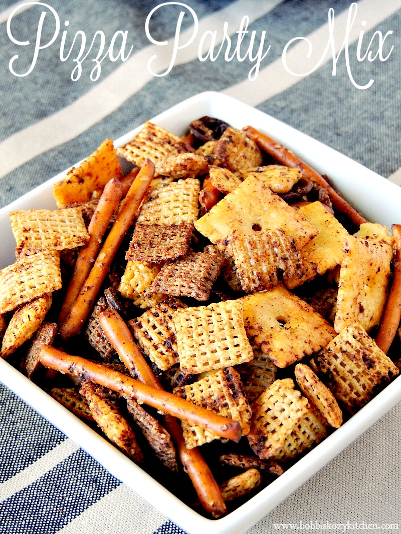Pizza Party Mix Bobbi's Kozy Kitchen