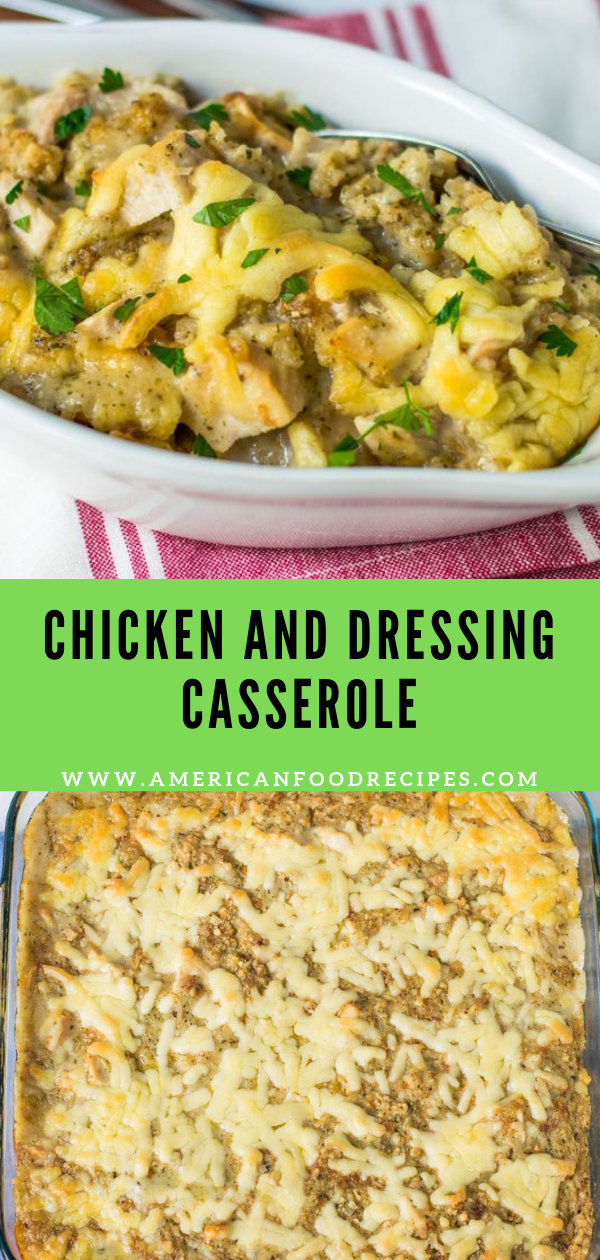 Chicken and Dressing Casserole - Recipe By Mom