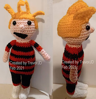 PATRON GRATIS CALVIN | CALVIN AND HOBBES AMIGURUMI 41032