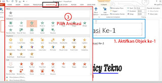 Cara Membuat Animasi Bergerak Secara Berurutan di PowerPoint
