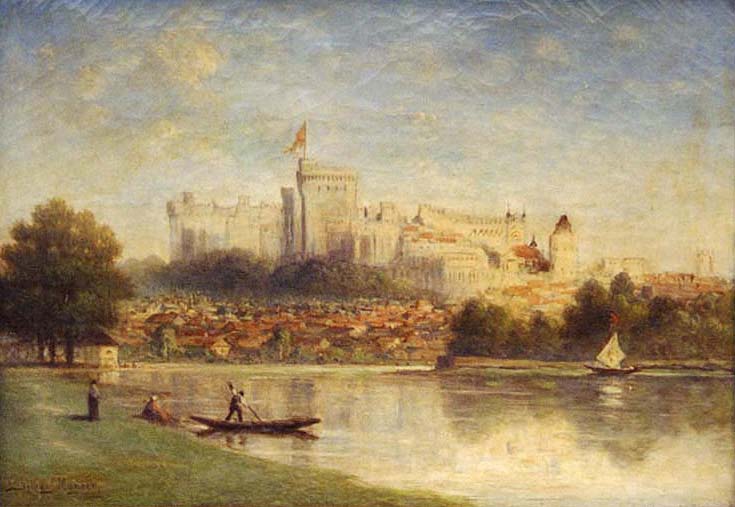 12 Lovely Paintings of Windsor Castle