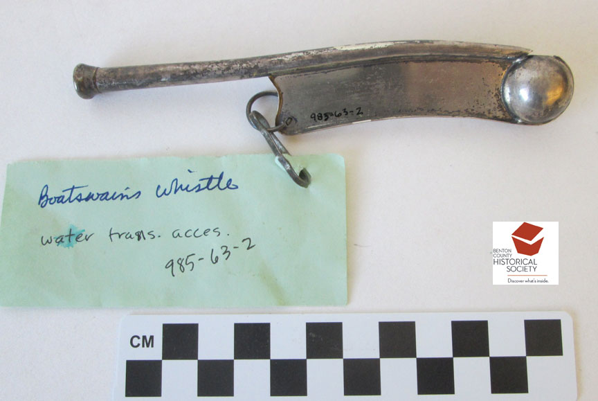 Benton County Museums Boatswain's Whistle