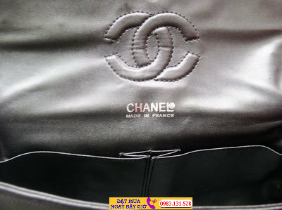 Vintage CHANEL tan brown allover logo embossed leather jumbo large 2   eNdApPi where you can find your favorite designer  vintagesauthentic affordable and lovable