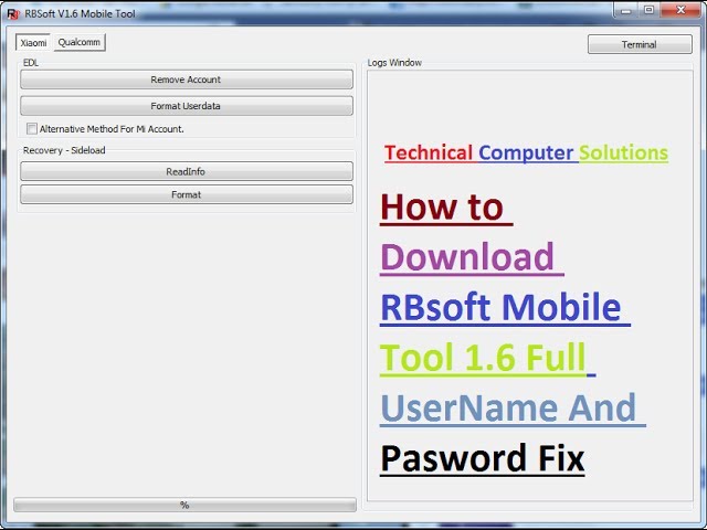 Use RBsoft Mobile Tool 1.6 User Name And Pasword Fix Free Download