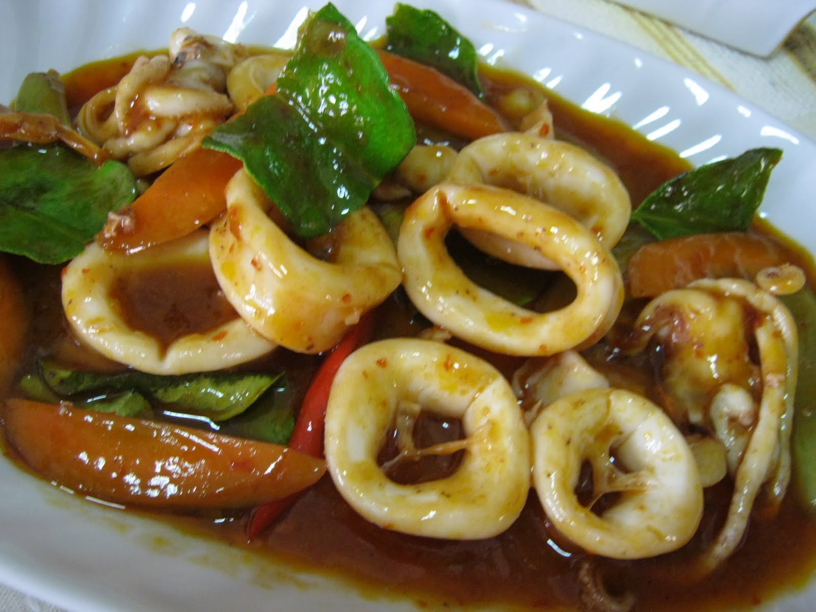 Resepi Ore Kito Resepi Sotong Paprik Ala Thai