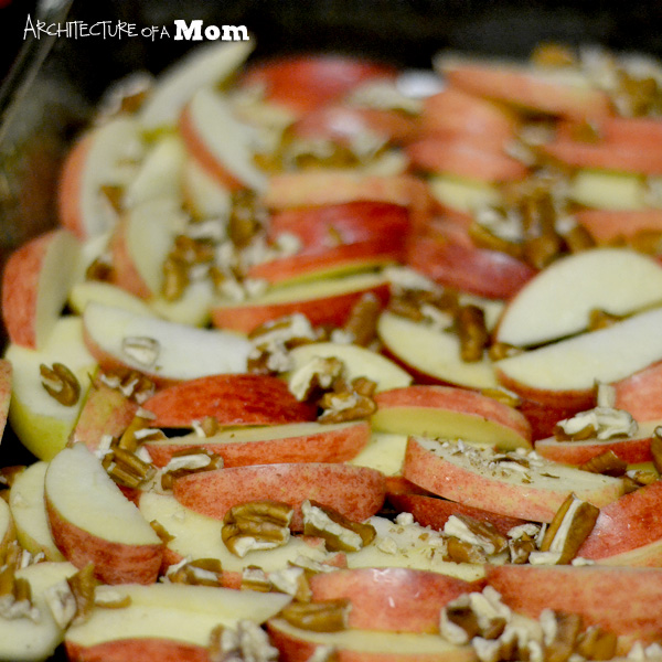 Architecture of a Mom: Fresh Spiced Apple Dump Cake
