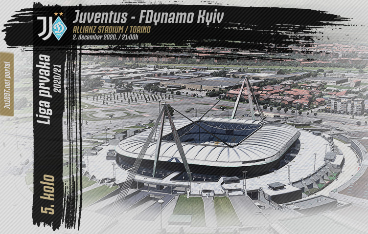 Liga prvaka 2020/21 / 5. kolo / Juventus - Dynamo, srijeda, 21h