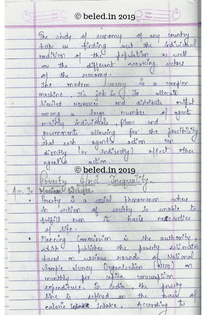 B.EL.Ed Contemporary India Unit 3 Handwritten Notes Page 2