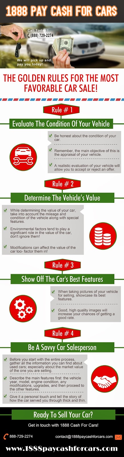 Sell your car online | 1888paycashforcars.com: Best place to sell car