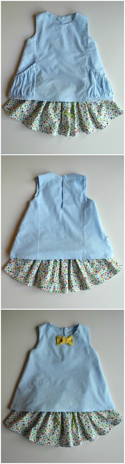 Reversible Bubble Pocket Top and Twirly Skirt | ELEGANCE & ELEPHANTS