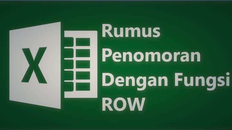 Cara Membuat Nomor Urut Di Excel Dengan Rumus