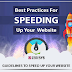 Best Practices for Speeding up your Website #infographic