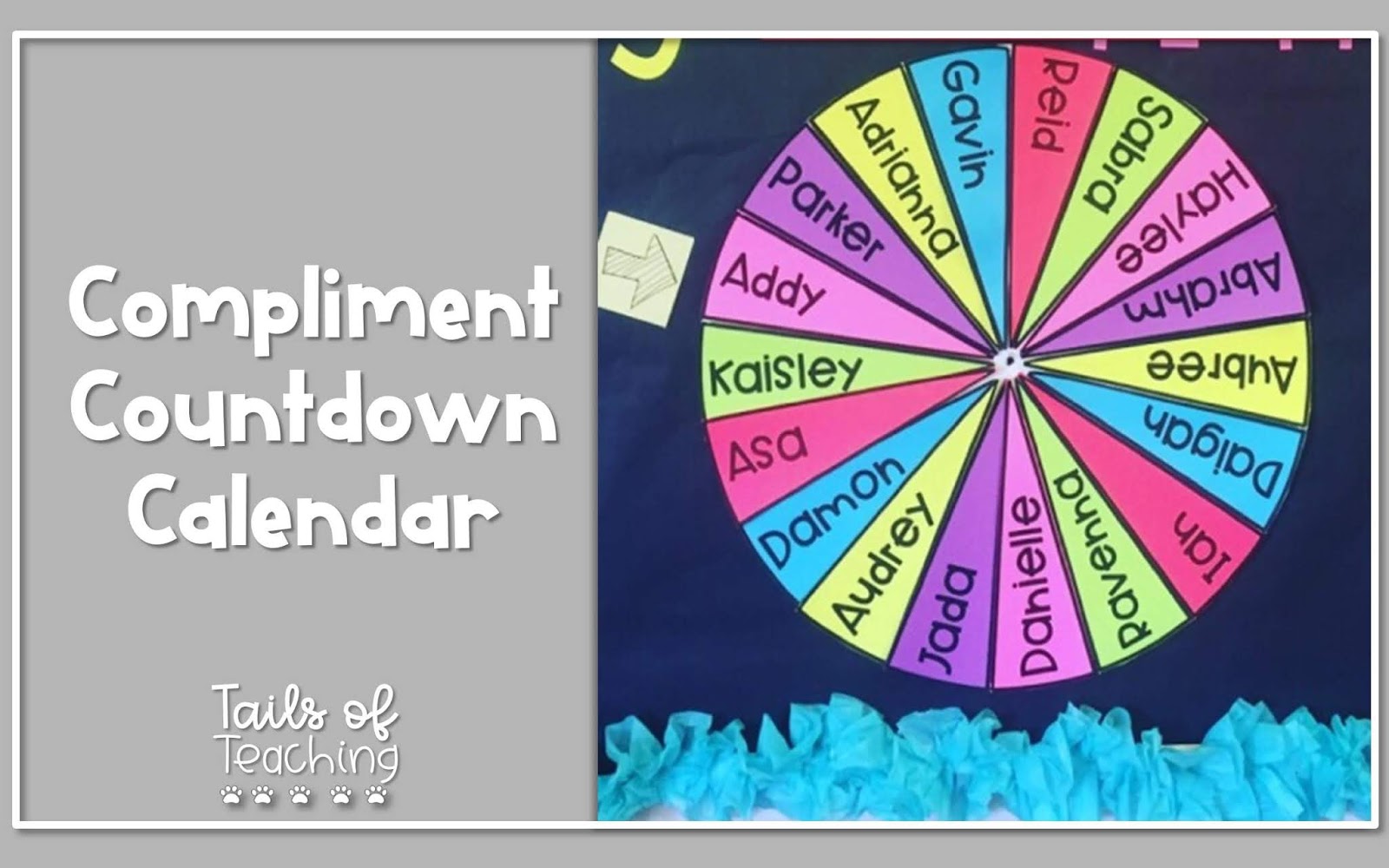 Tails of Teaching How to Use Countdown Calendars in Your Classroom