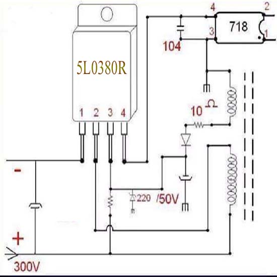5h0165r схема включения как работает