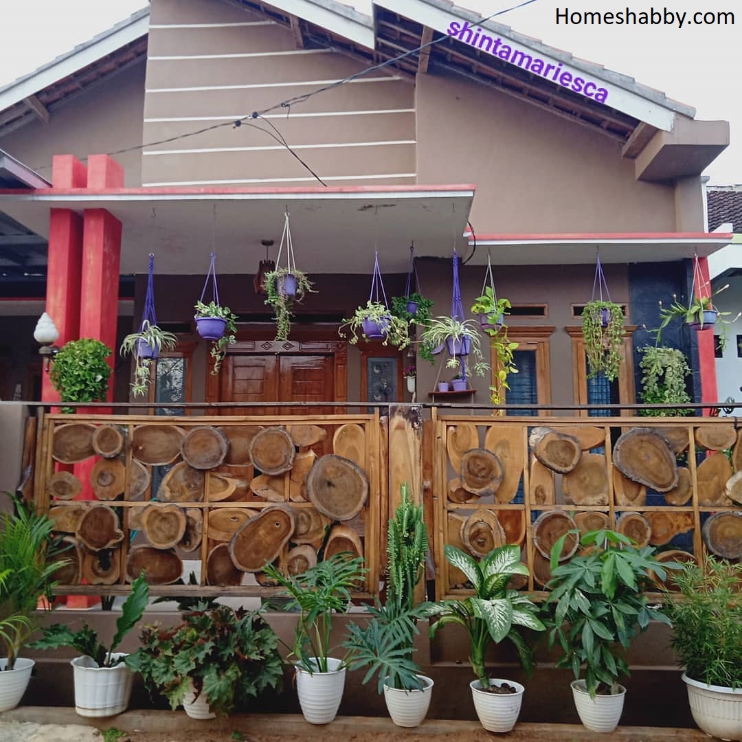 7 Gambar Taman Kecil Depan Pagar Rumah Yang Bisa Bikin Hunian Makin