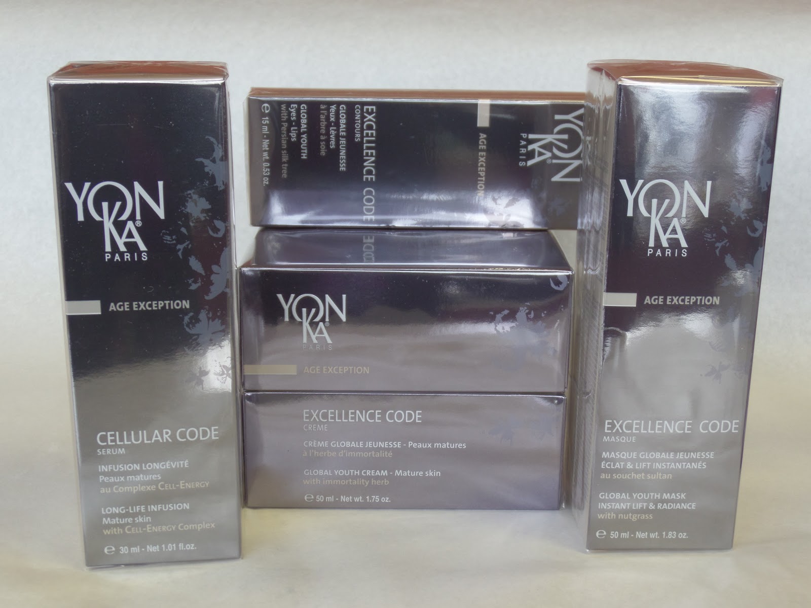 Anti Aging Cream and Serum YonKa Excellence Code Age Exception Skin